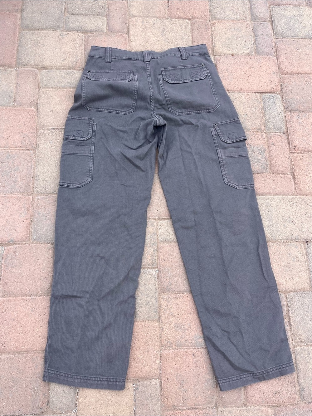 Garage women Dark Gray Cargo pants with Multiple Pockets